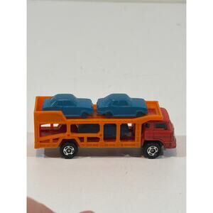 VINTAGE TOMICA 14 TOYOTA DIESEL CAR TRANSPORTER TRUCK MADE IN JAPAN